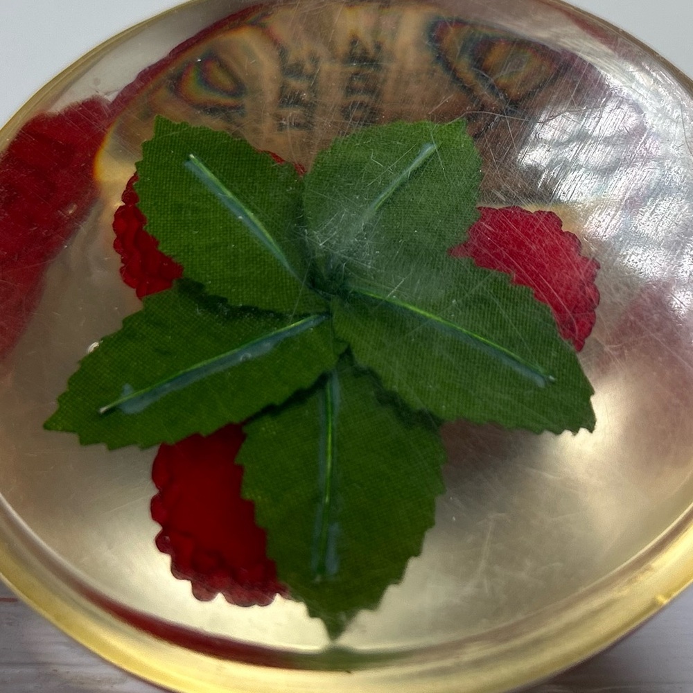 Red Raspberry Paperweight - Picture 5 of 12